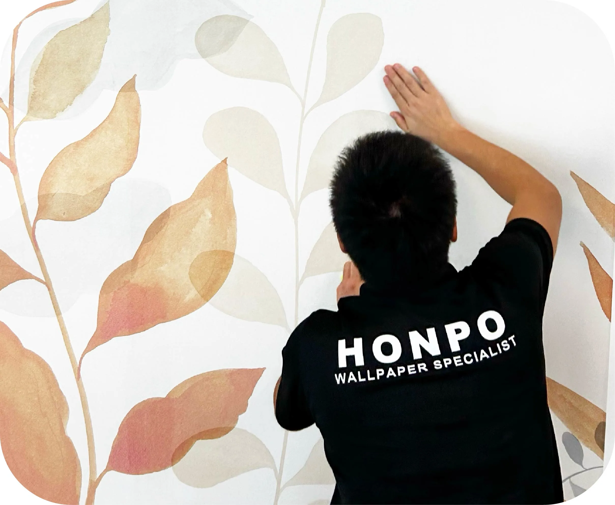 Wallpaper Installation in Singapore by Honpo